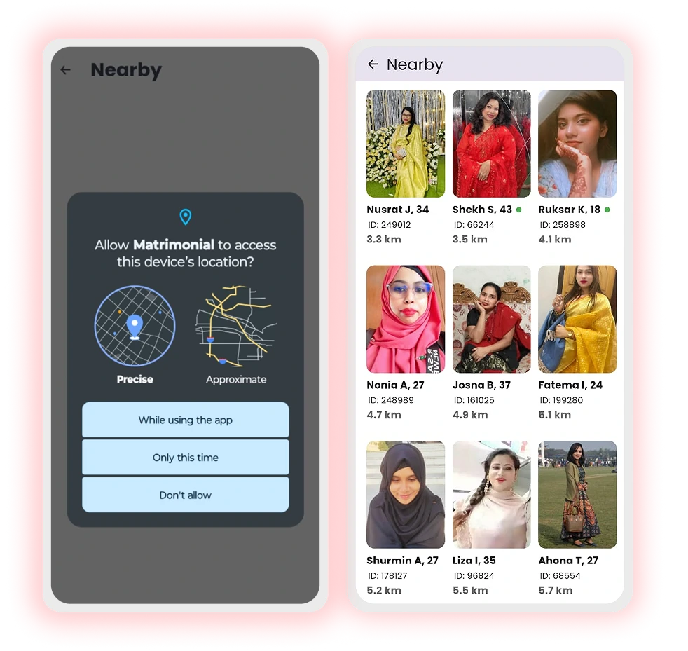 Shadi Api Local Connections Interface